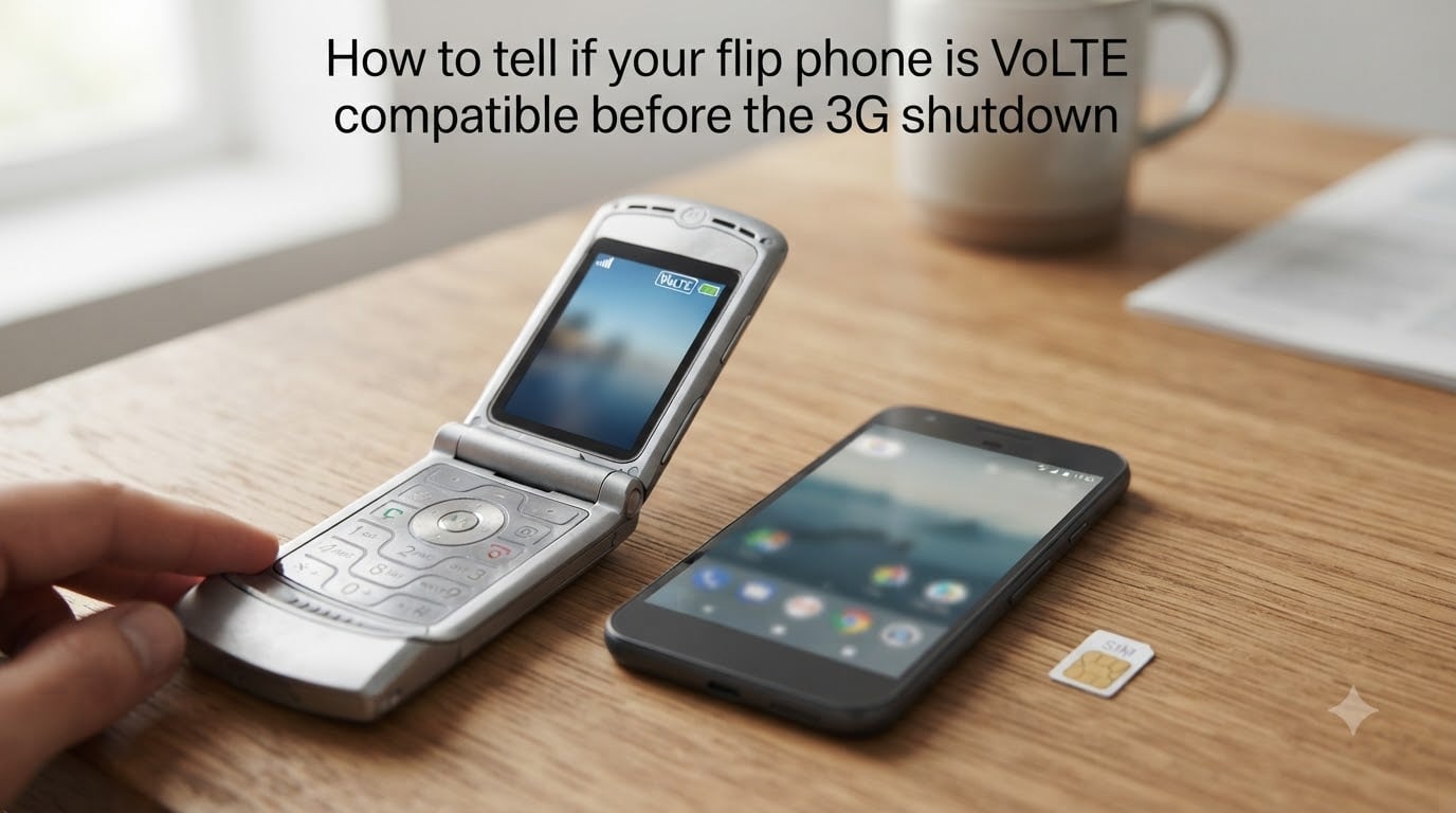 How to tell if your flip phone is VoLTE compatible before the 3G shutdown