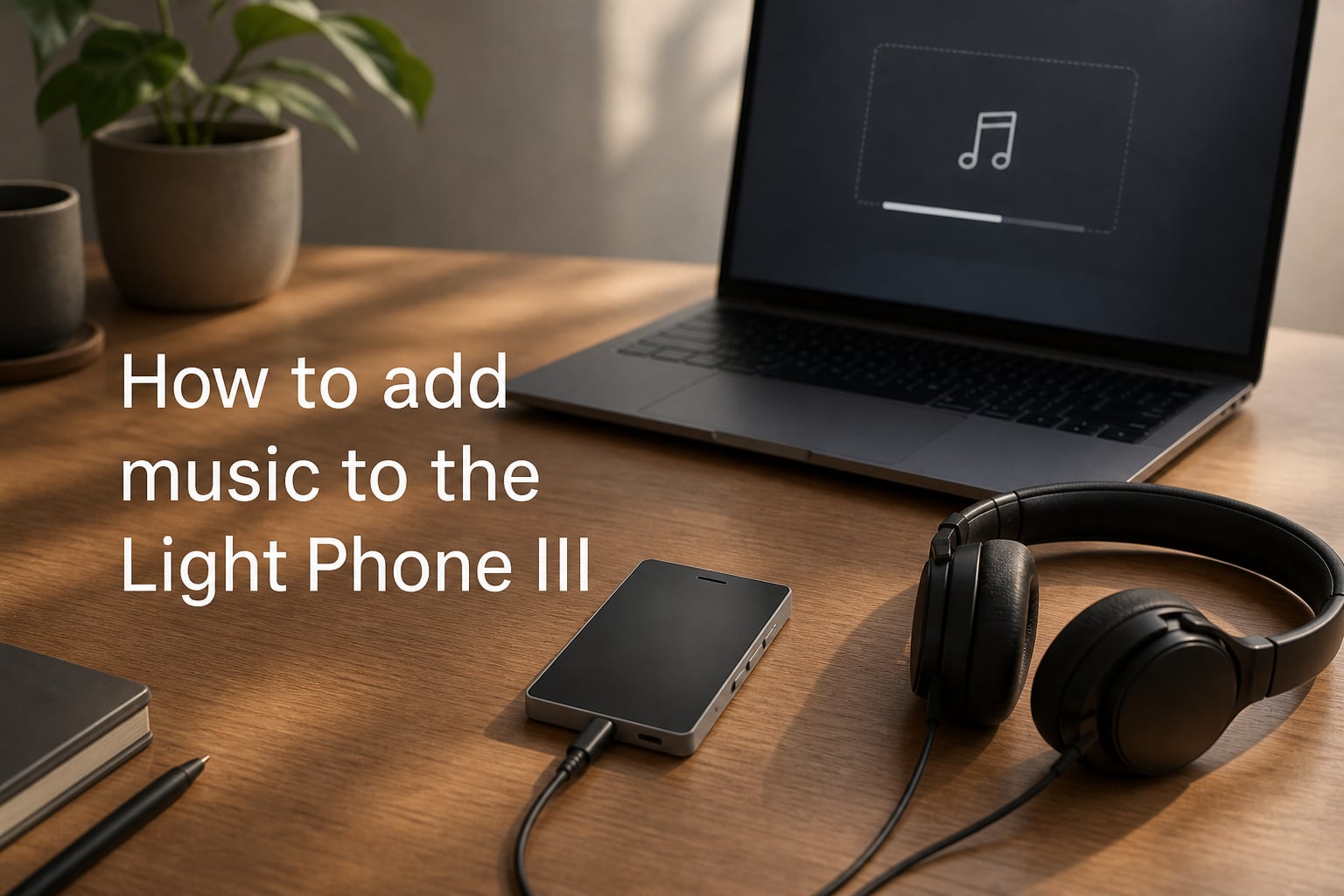 How to add music to the Light Phone III