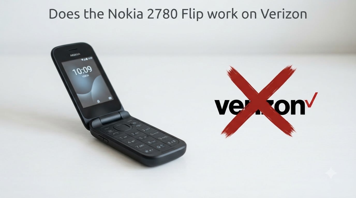 Does the Nokia 2780 Flip work on Verizon