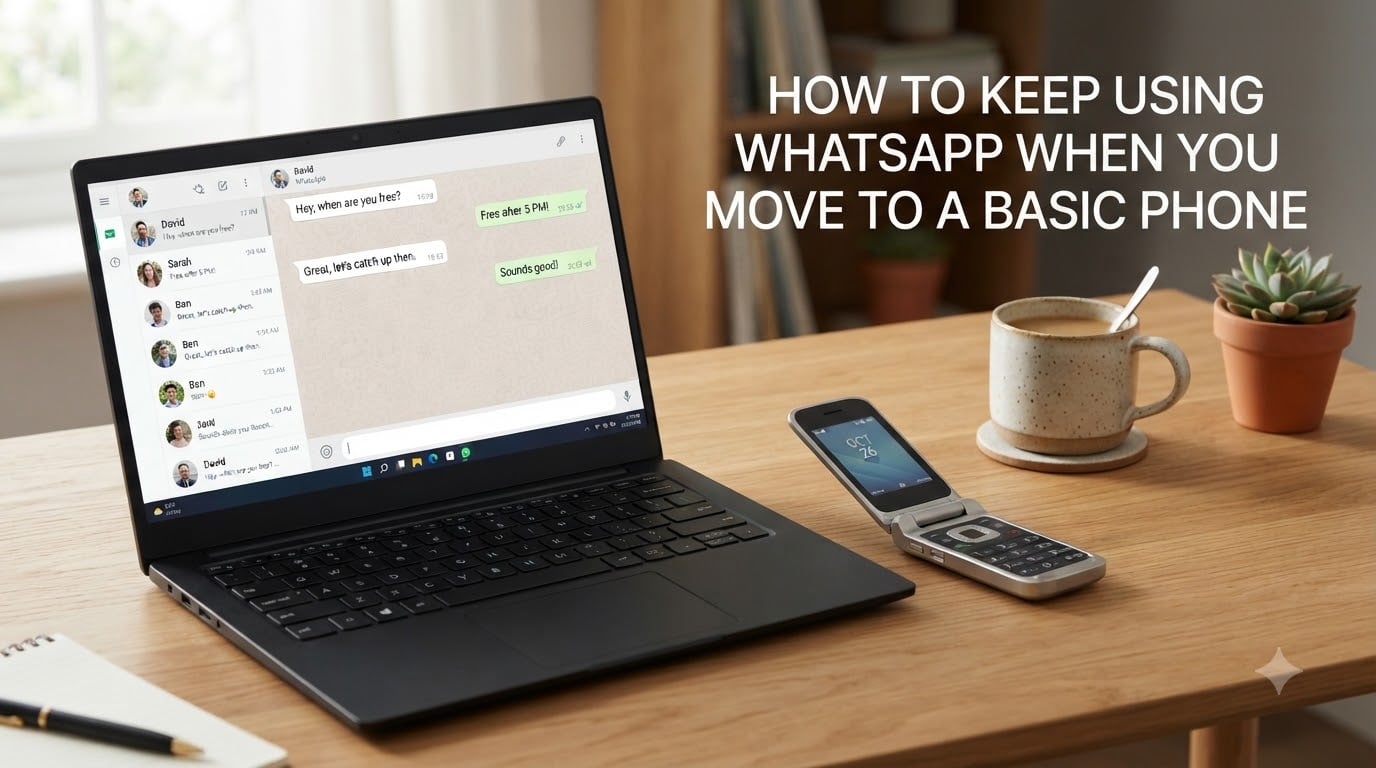 How to keep using WhatsApp when you move to a basic phone