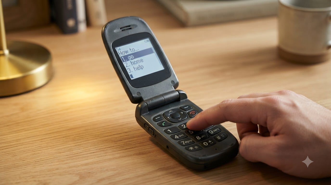 How to type faster with T9 predictive text on a flip phone
