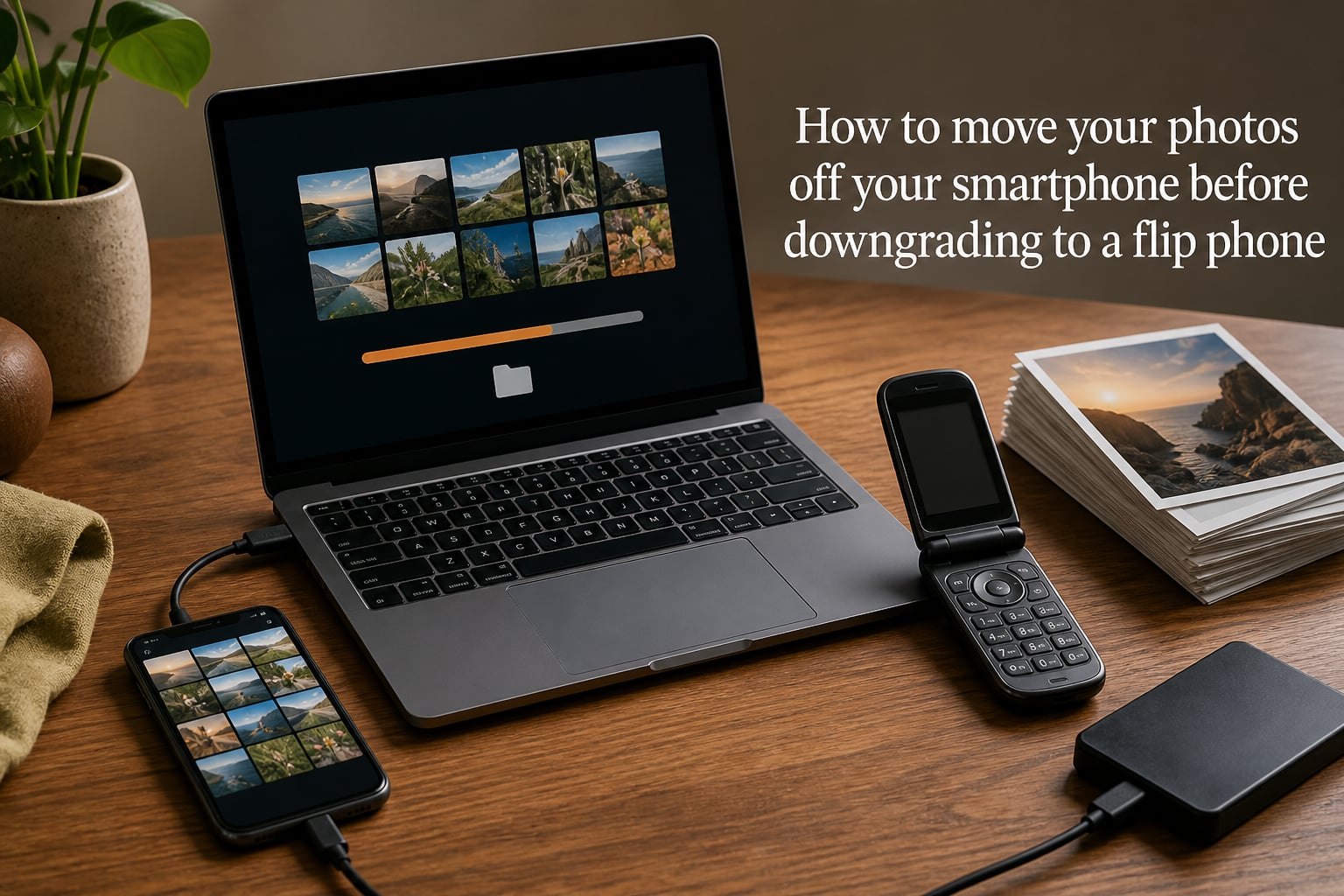 How to move your photos off your smartphone before downgrading to a flip phone