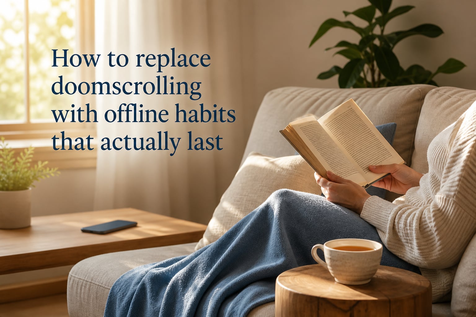 How to replace doomscrolling with offline habits that actually last