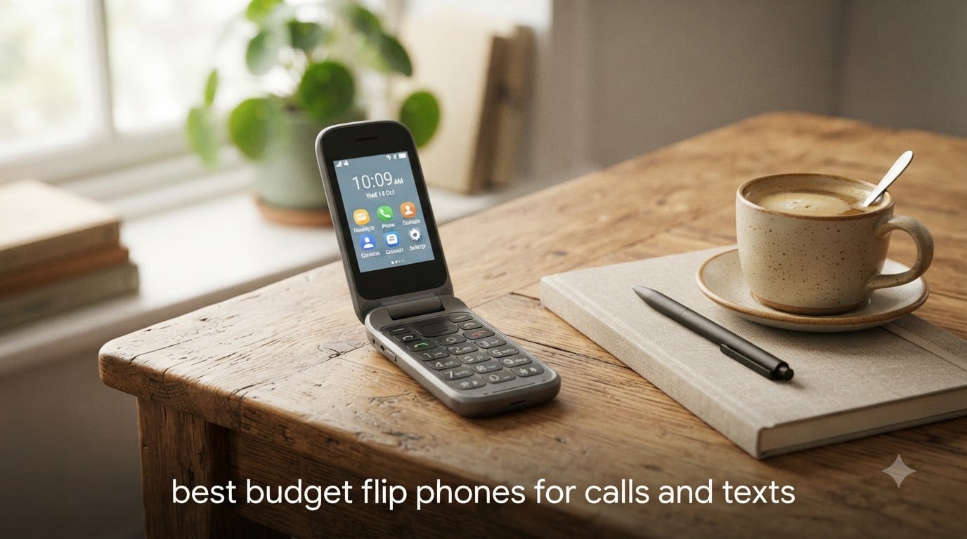 best budget flip phones for calls and texts