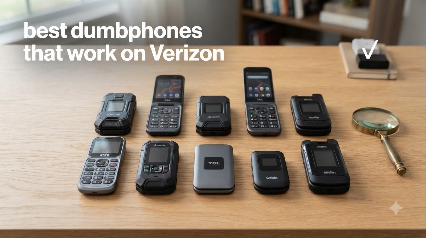 best dumbphones that work on Verizon