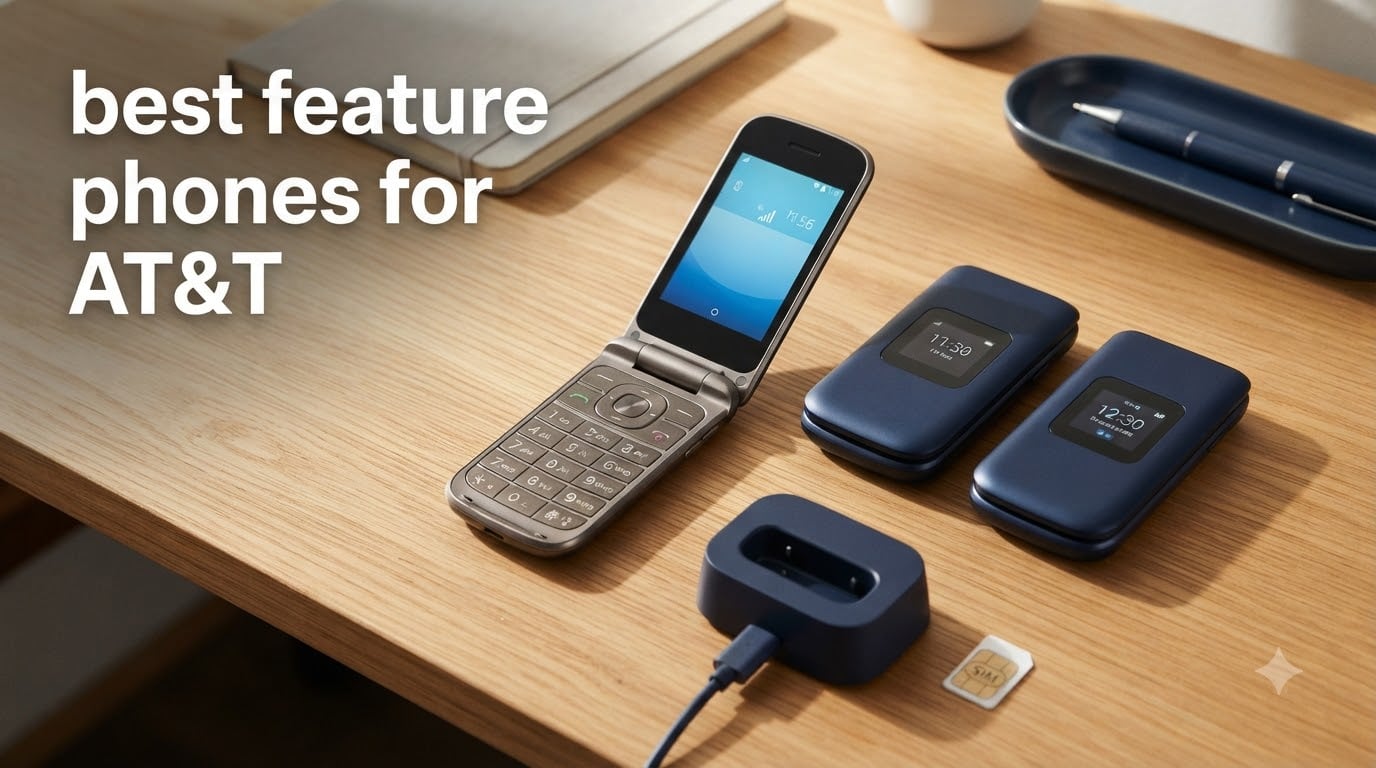 best feature phones for AT&T