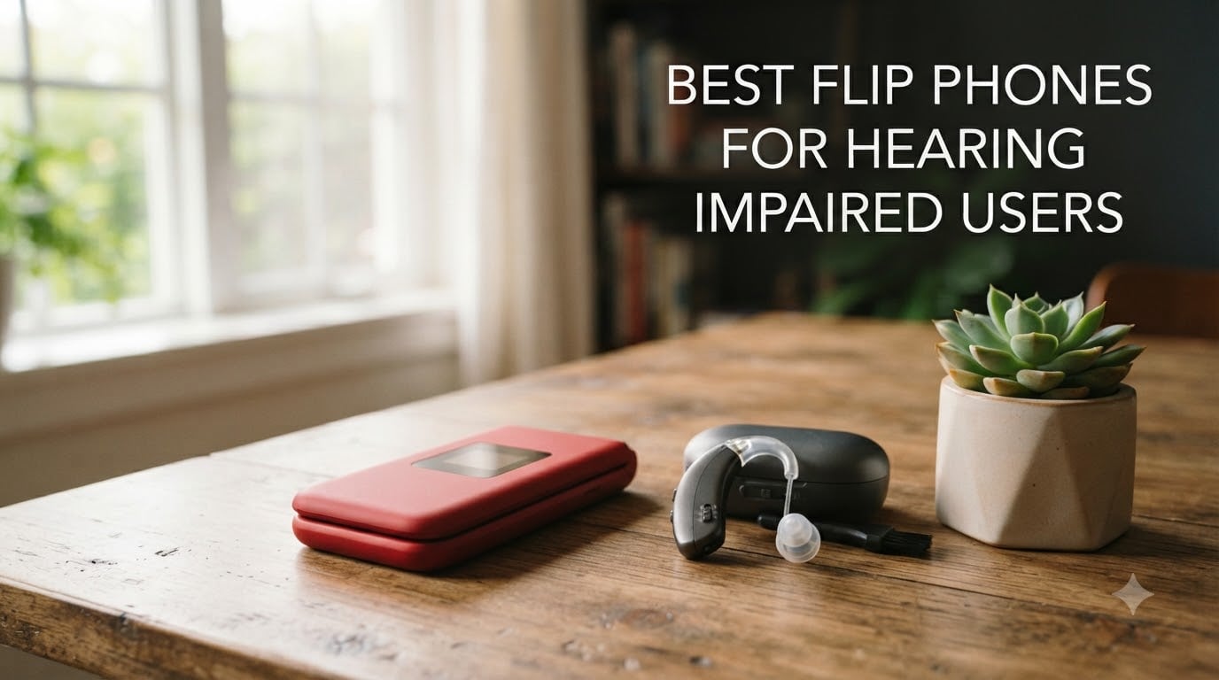 best flip phones for hearing impaired users