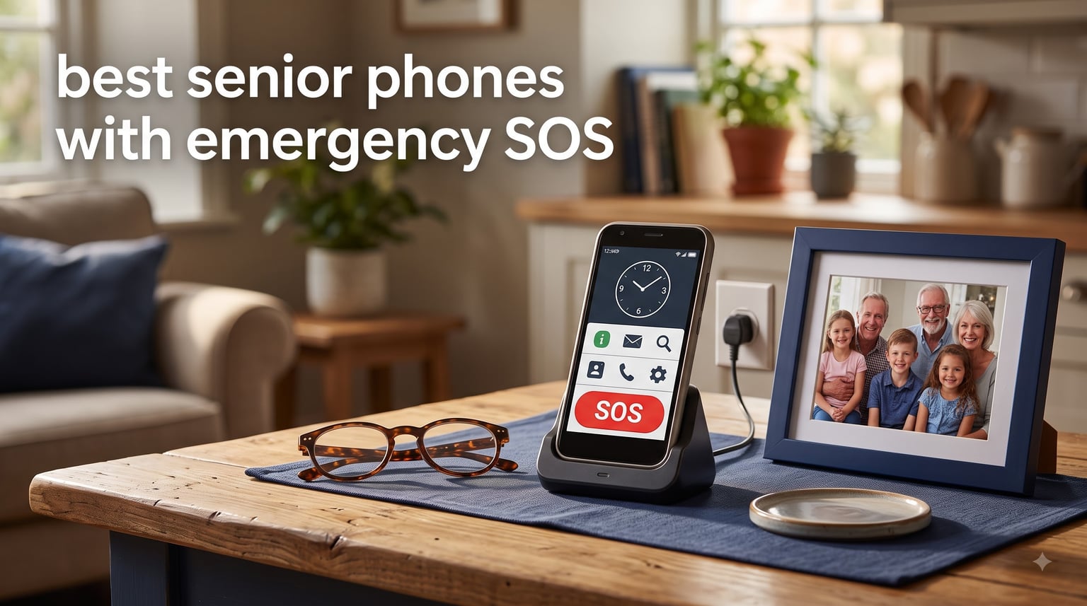 best senior phones with emergency SOS
