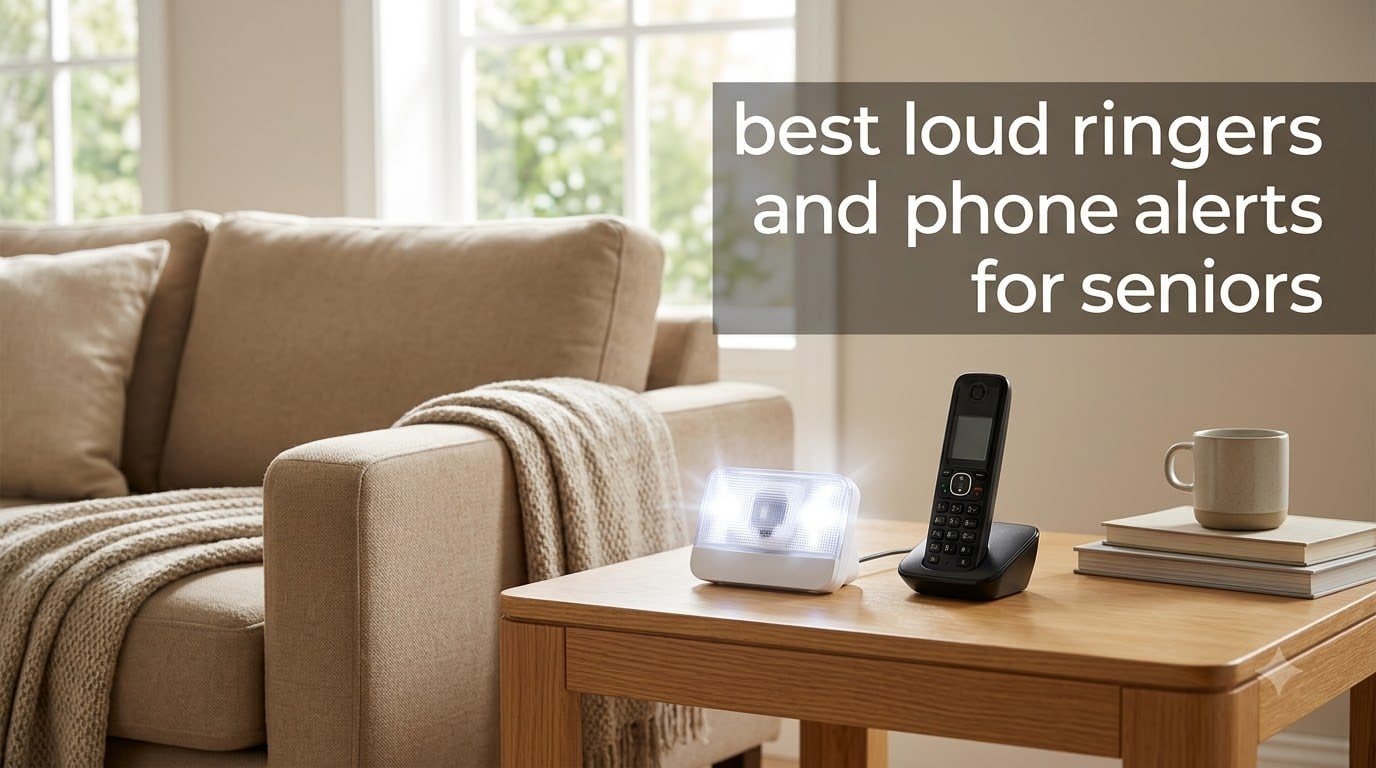 best loud ringers and phone alerts for seniors