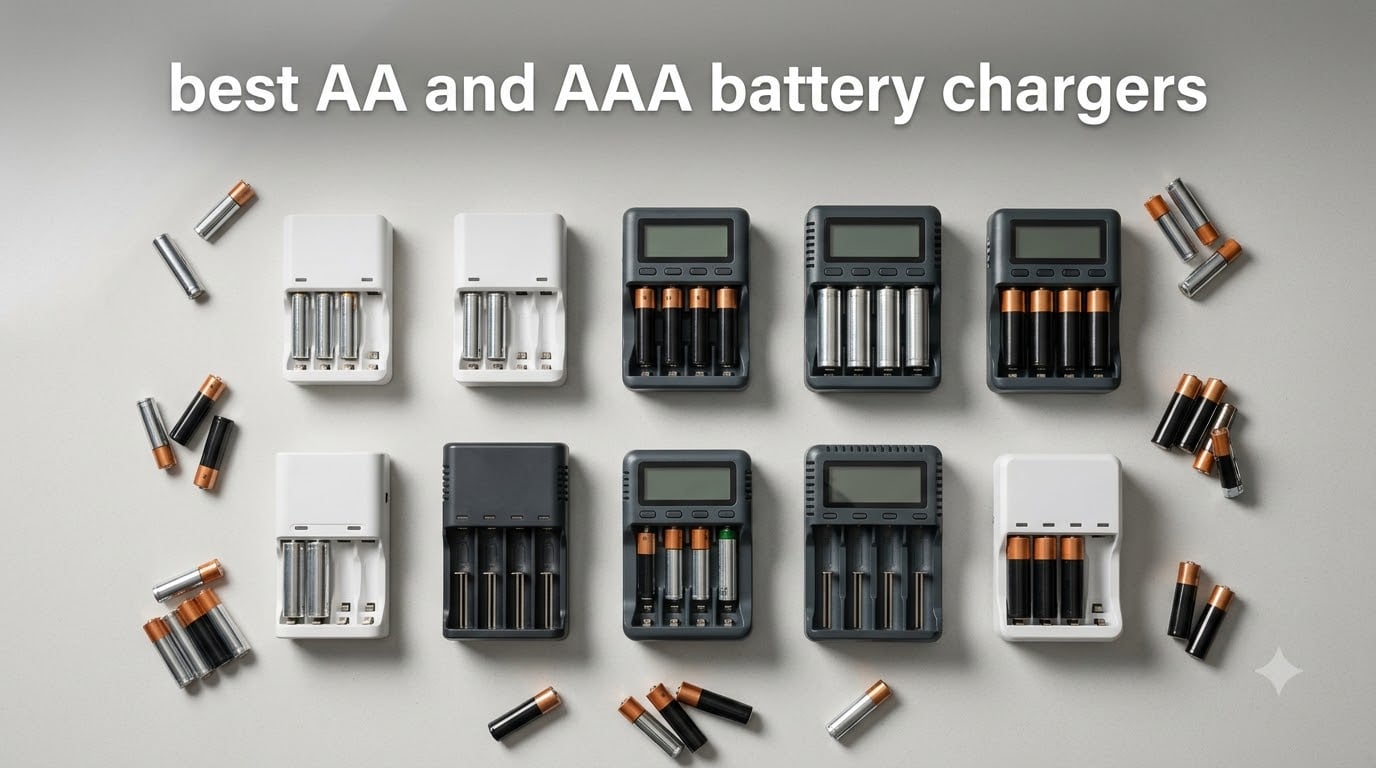 best AA and AAA battery chargers