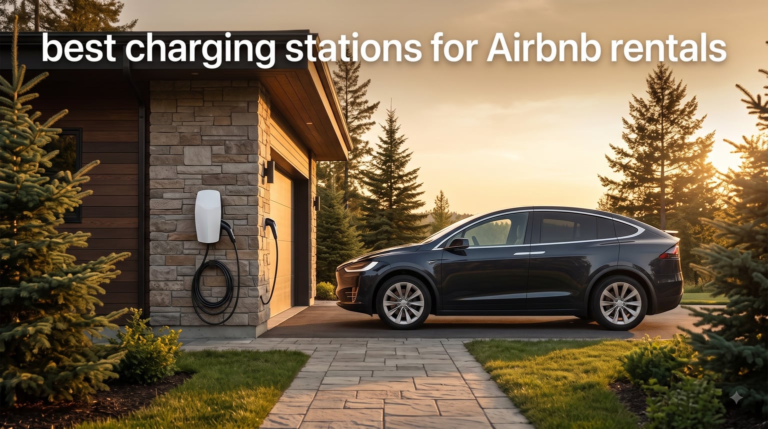 best charging stations for Airbnb rentals