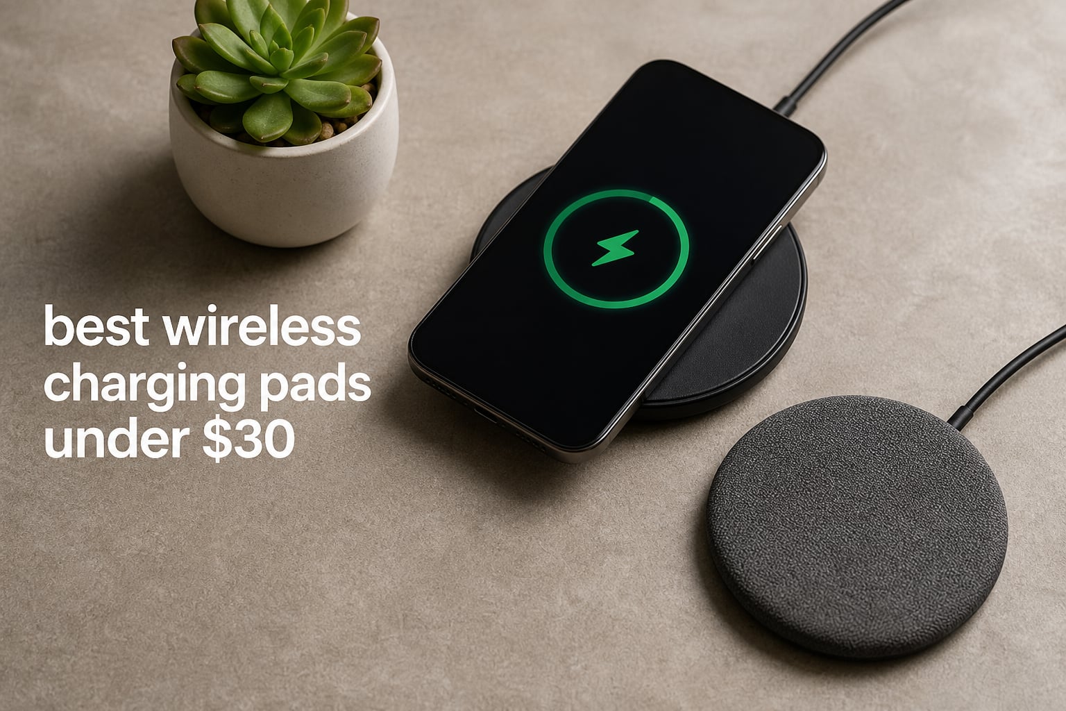 best wireless charging pads under $30