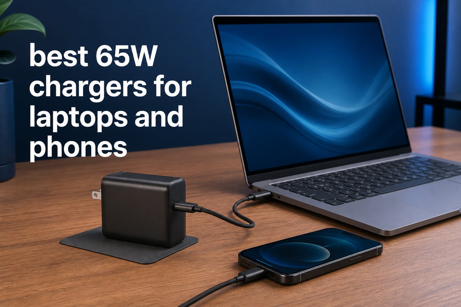 best 65W chargers for laptops and phones