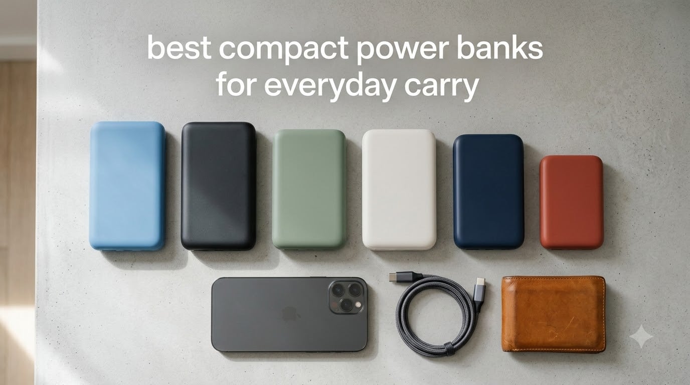 best compact power banks for everyday carry