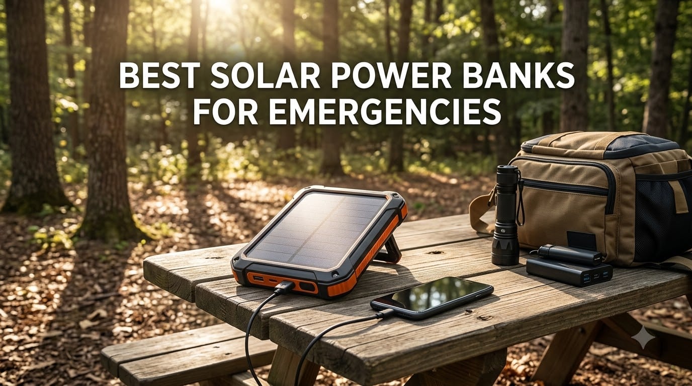 best solar power banks for emergencies