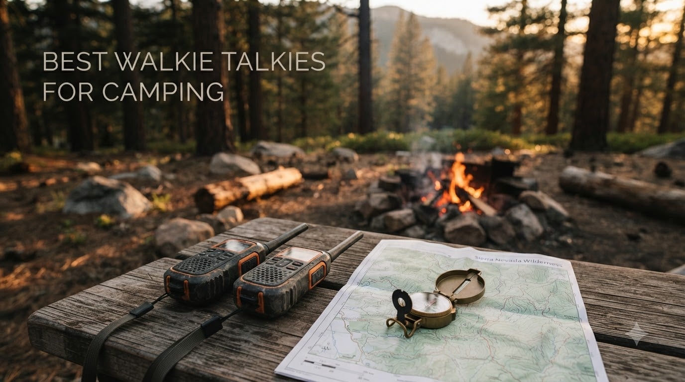 best walkie talkies for camping