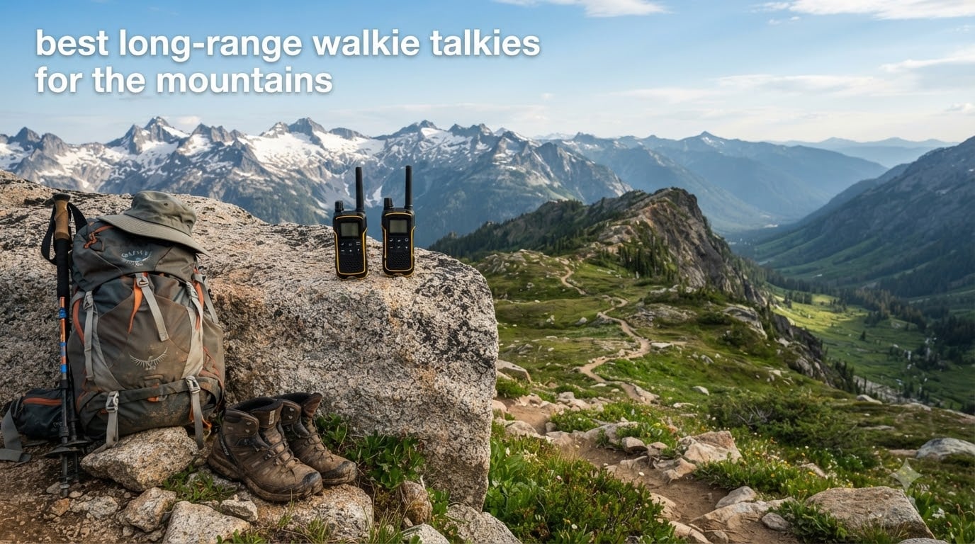 best long-range walkie talkies for the mountains