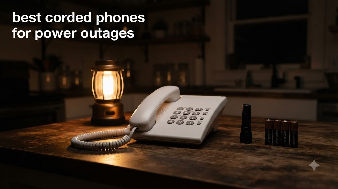best corded phones for power outages