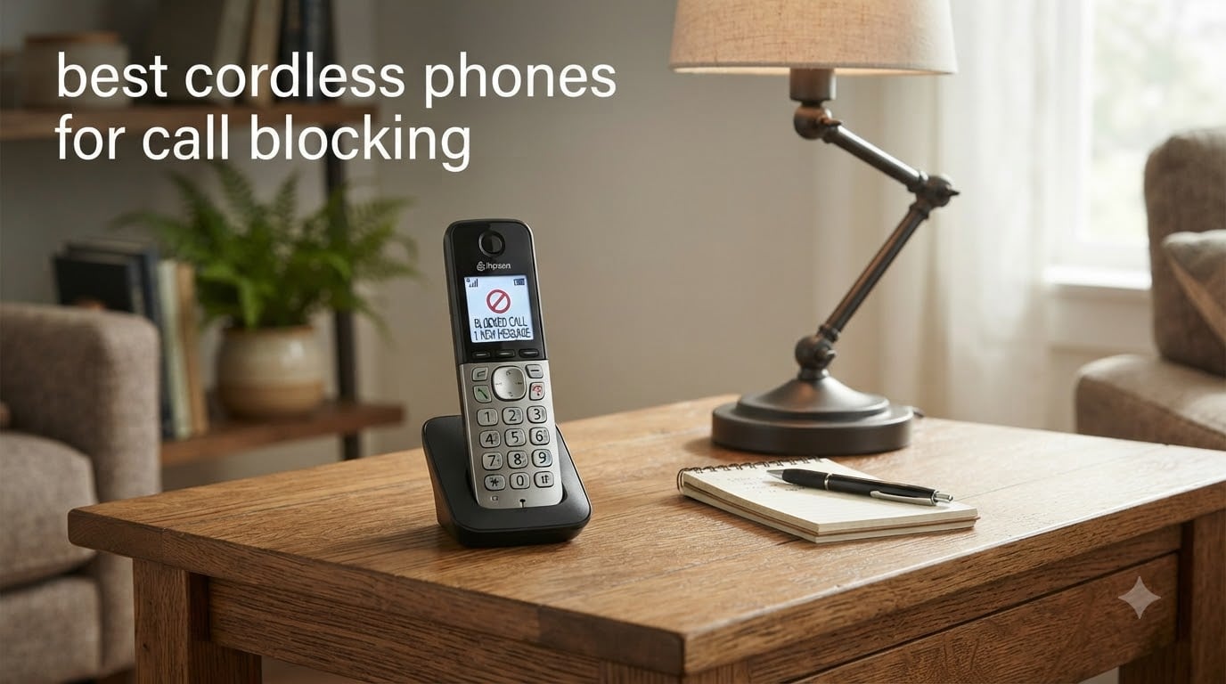 best cordless phones for call blocking