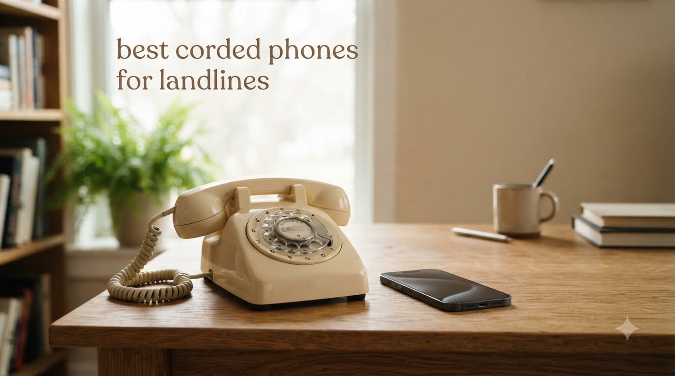 best corded phones for landlines