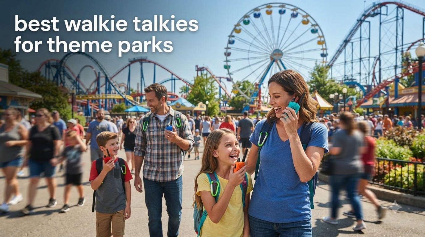 best walkie talkies for theme parks