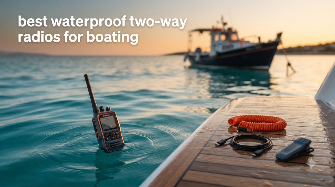 best waterproof two-way radios for boating