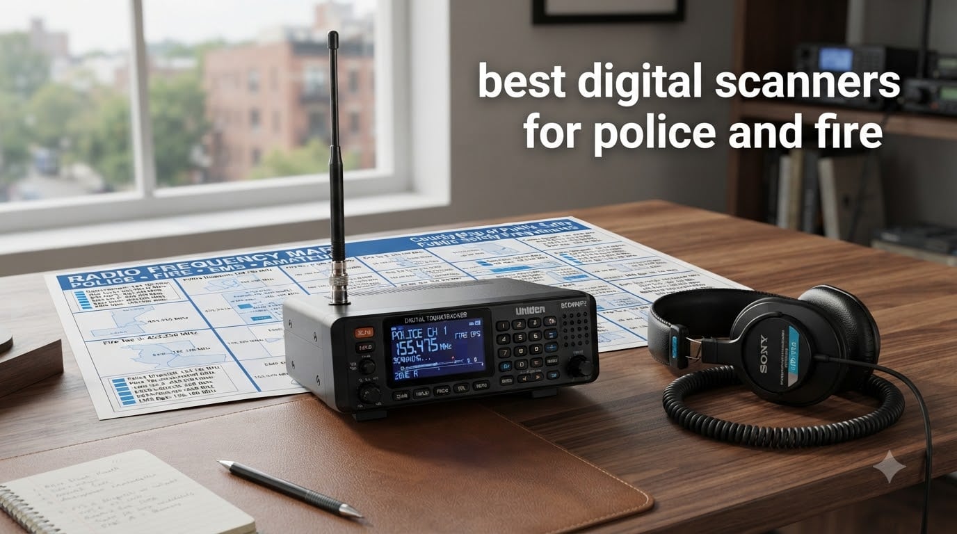 best digital scanners for police and fire