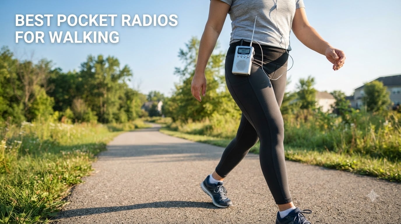 best pocket radios for walking