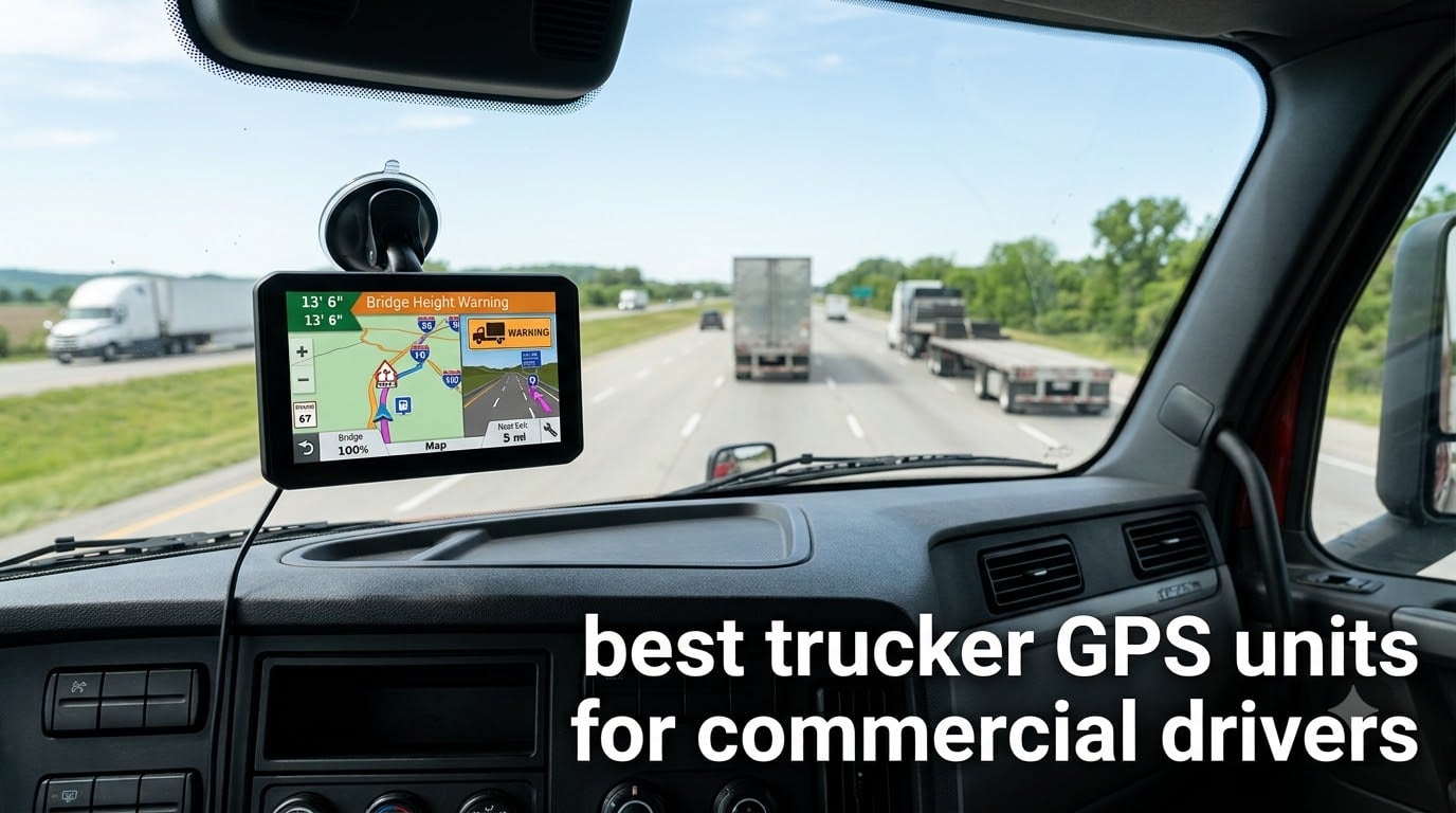 best trucker GPS units for commercial drivers