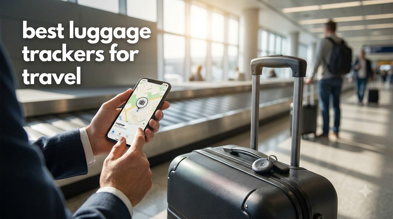 best luggage trackers for travel
