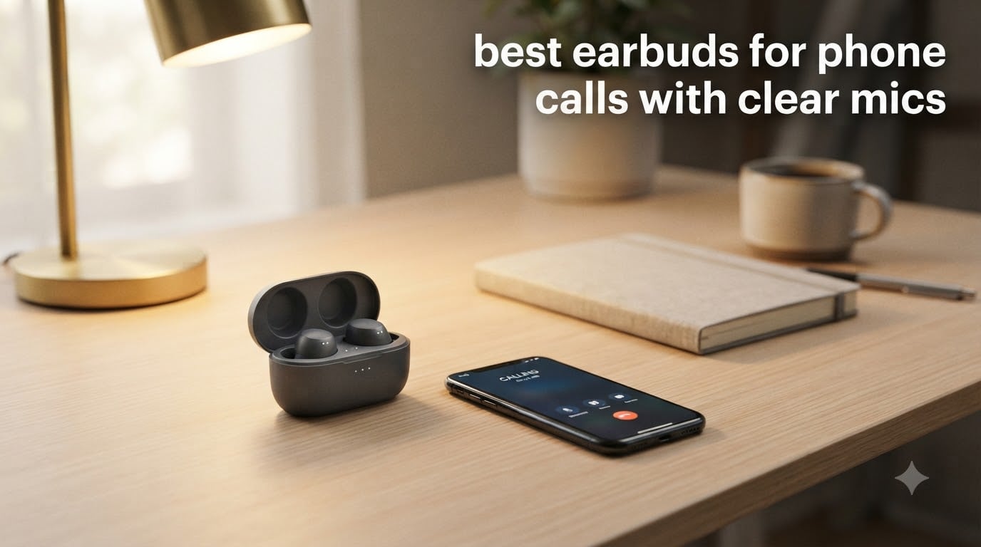 best earbuds for phone calls with clear mics
