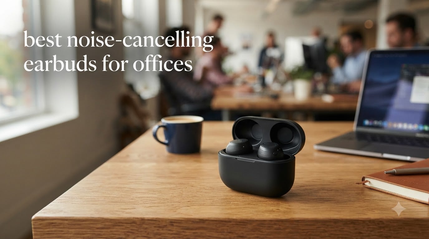 best noise-cancelling earbuds for offices