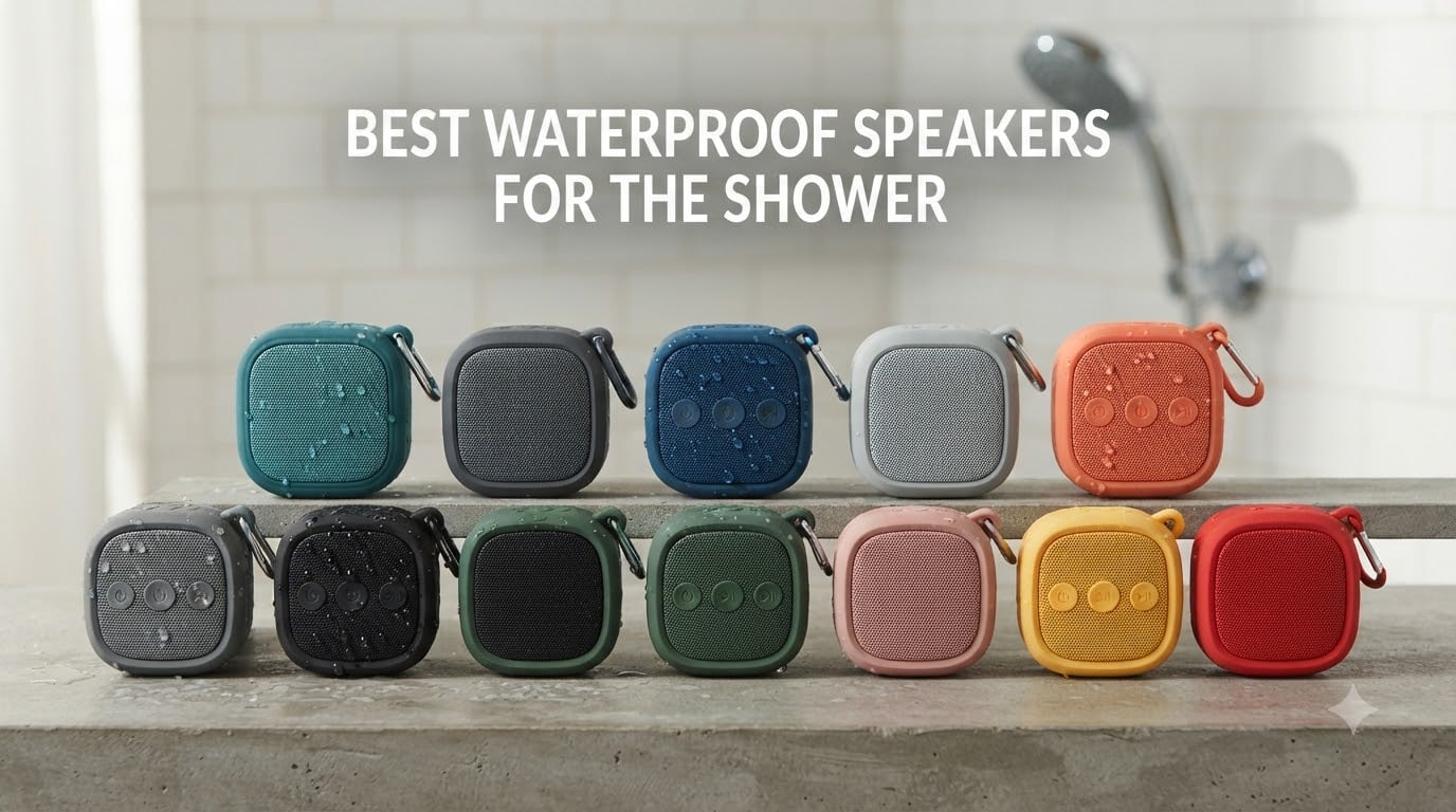 best waterproof speakers for the shower