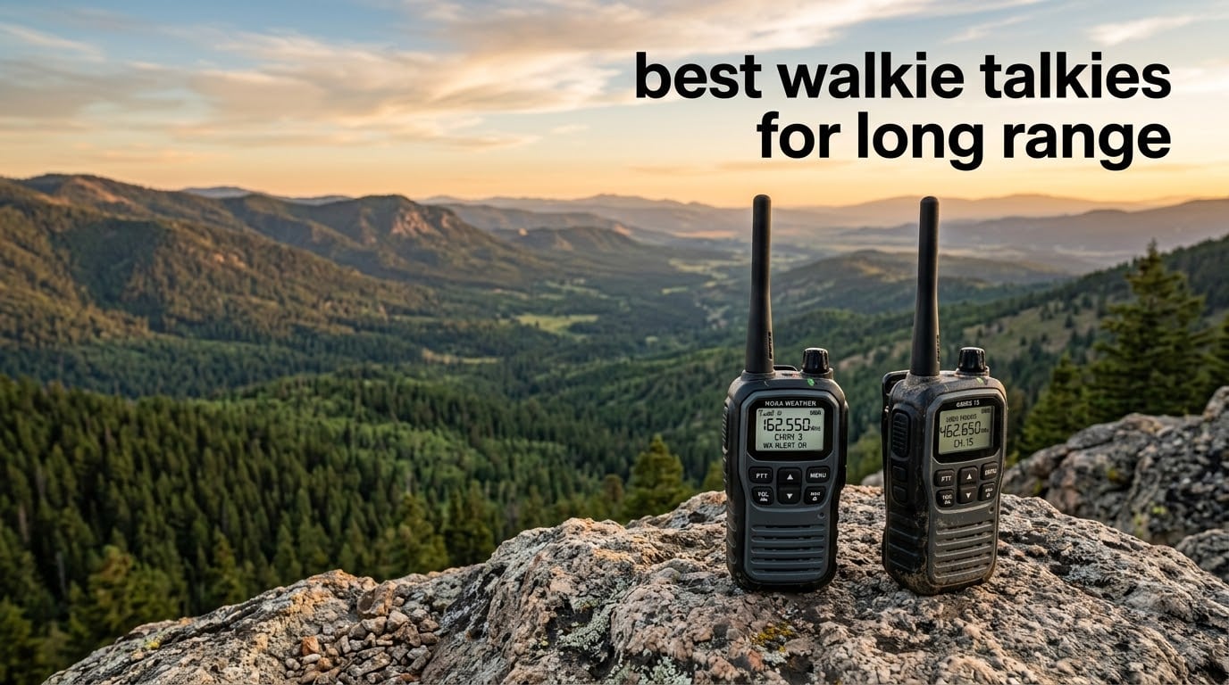 best walkie talkies for long range