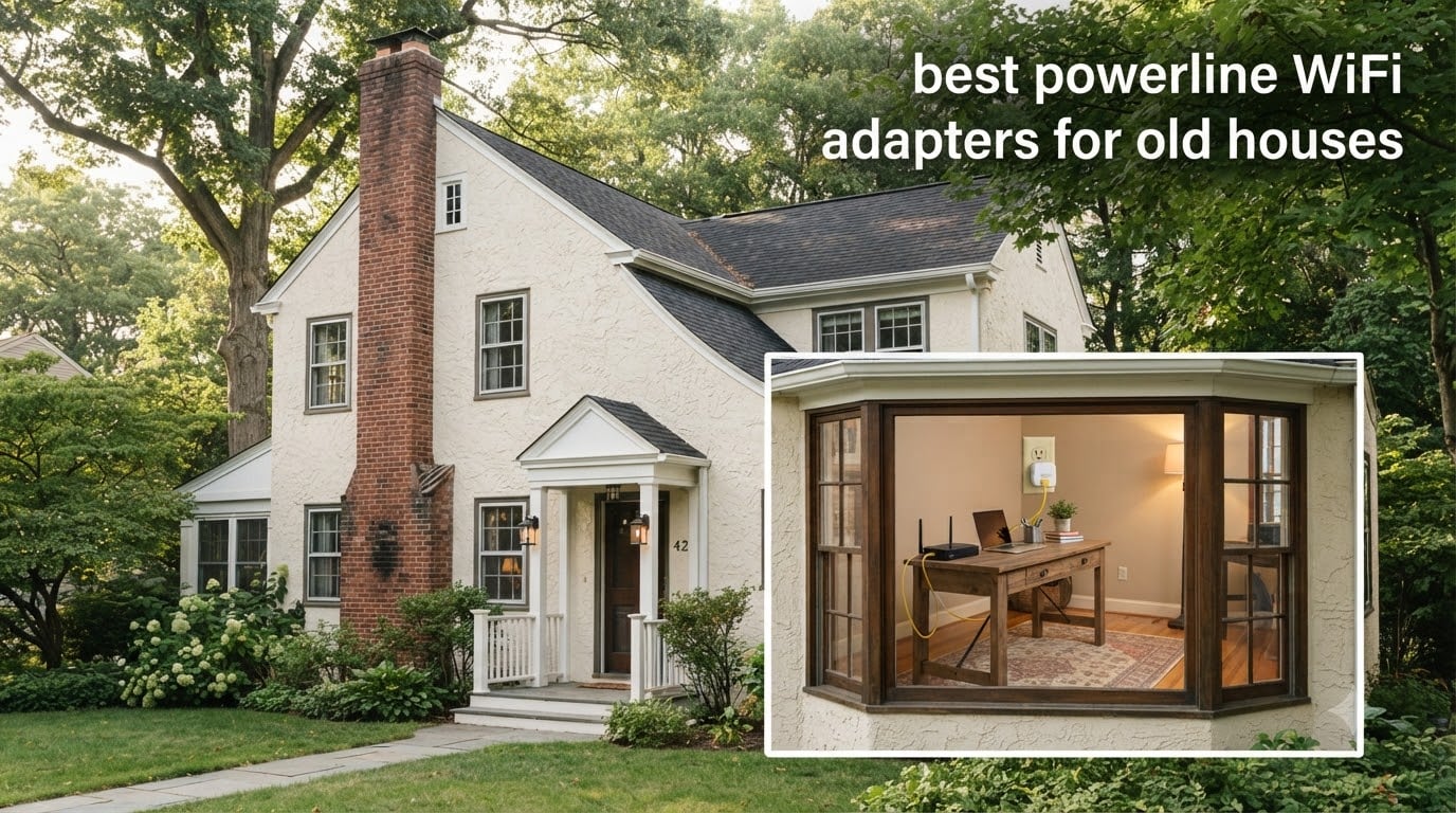 best powerline WiFi adapters for old houses