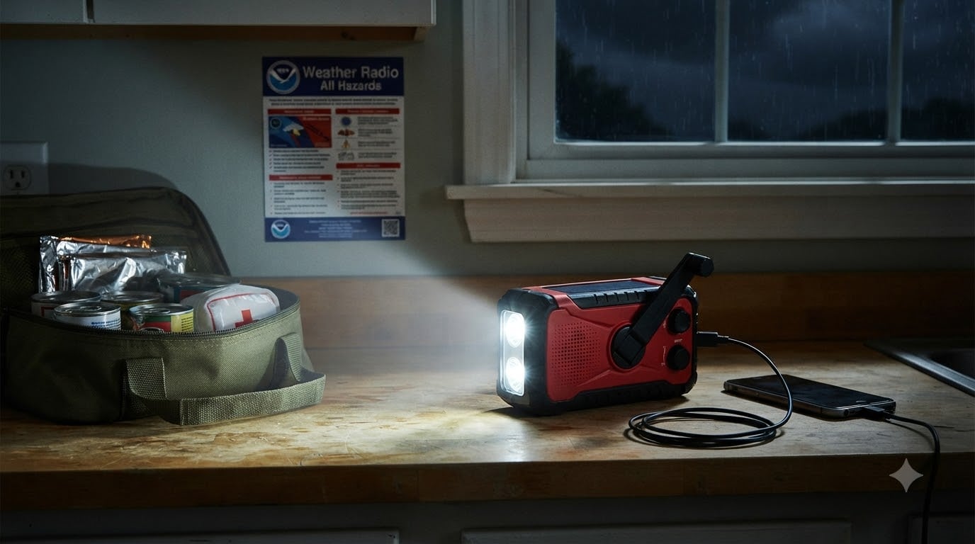 best emergency radios with solar charging