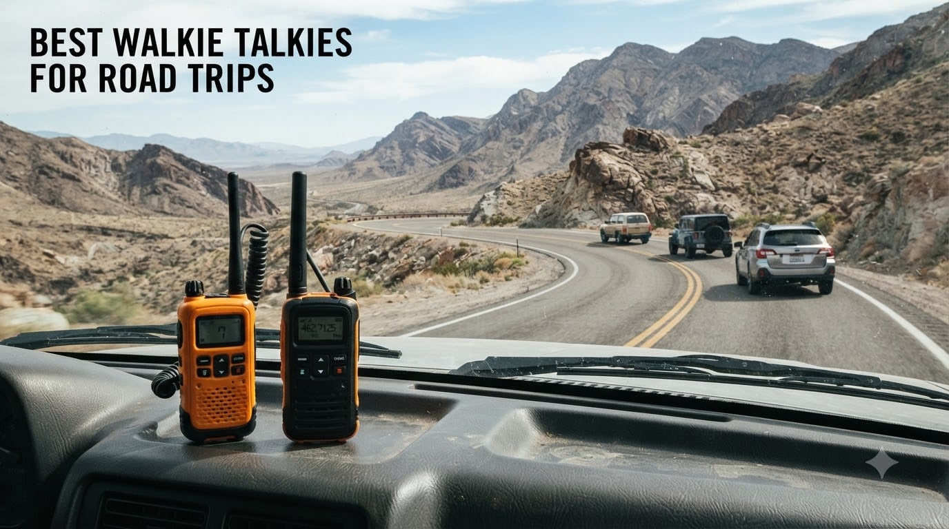best walkie talkies for road trips
