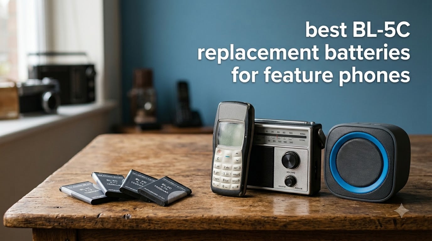 best BL-5C replacement batteries for feature phones