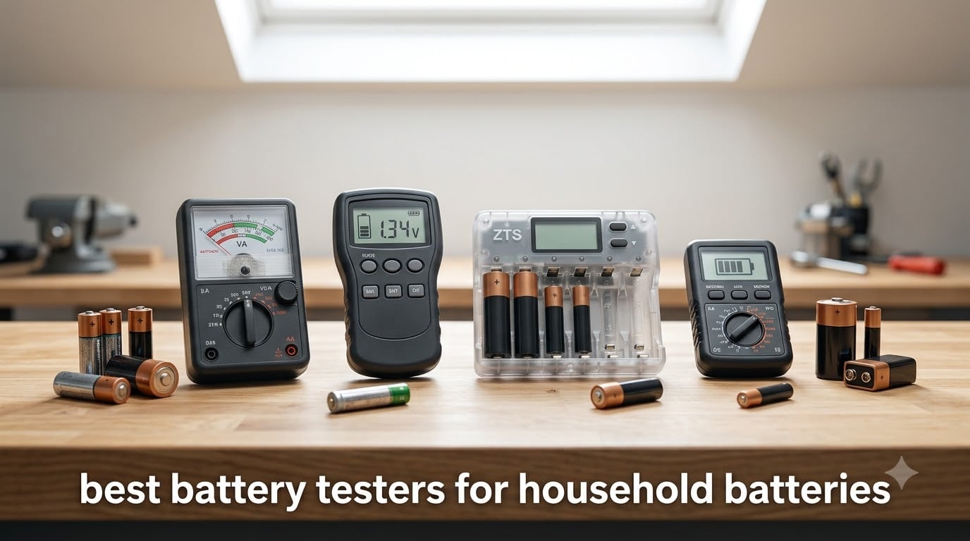 best battery testers for household batteries