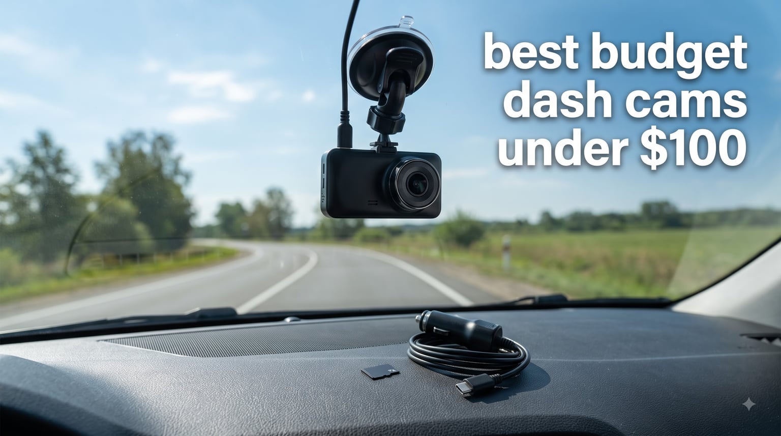 best budget dash cams under $100