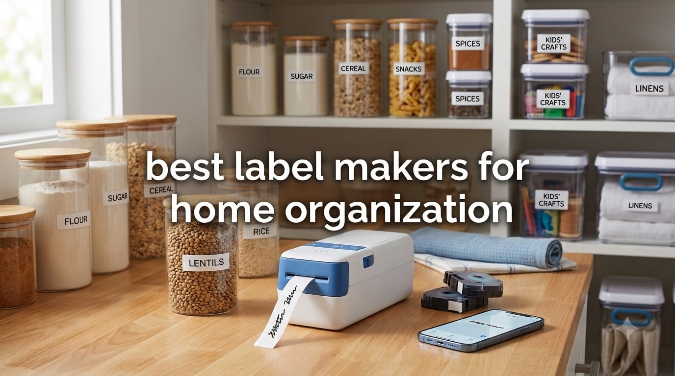 best label makers for home organization