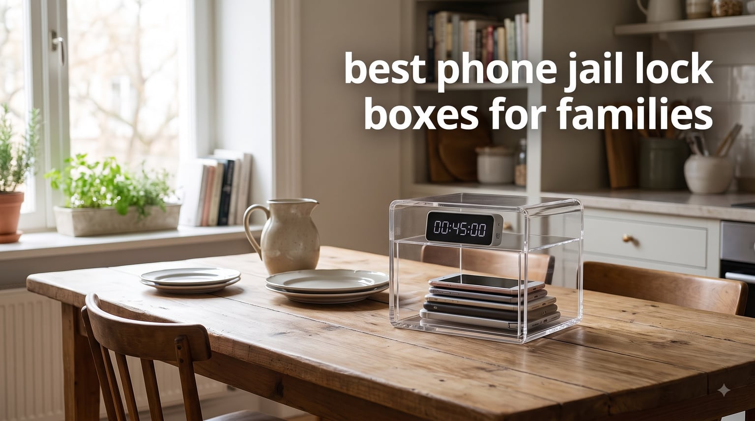 best phone jail lock boxes for families