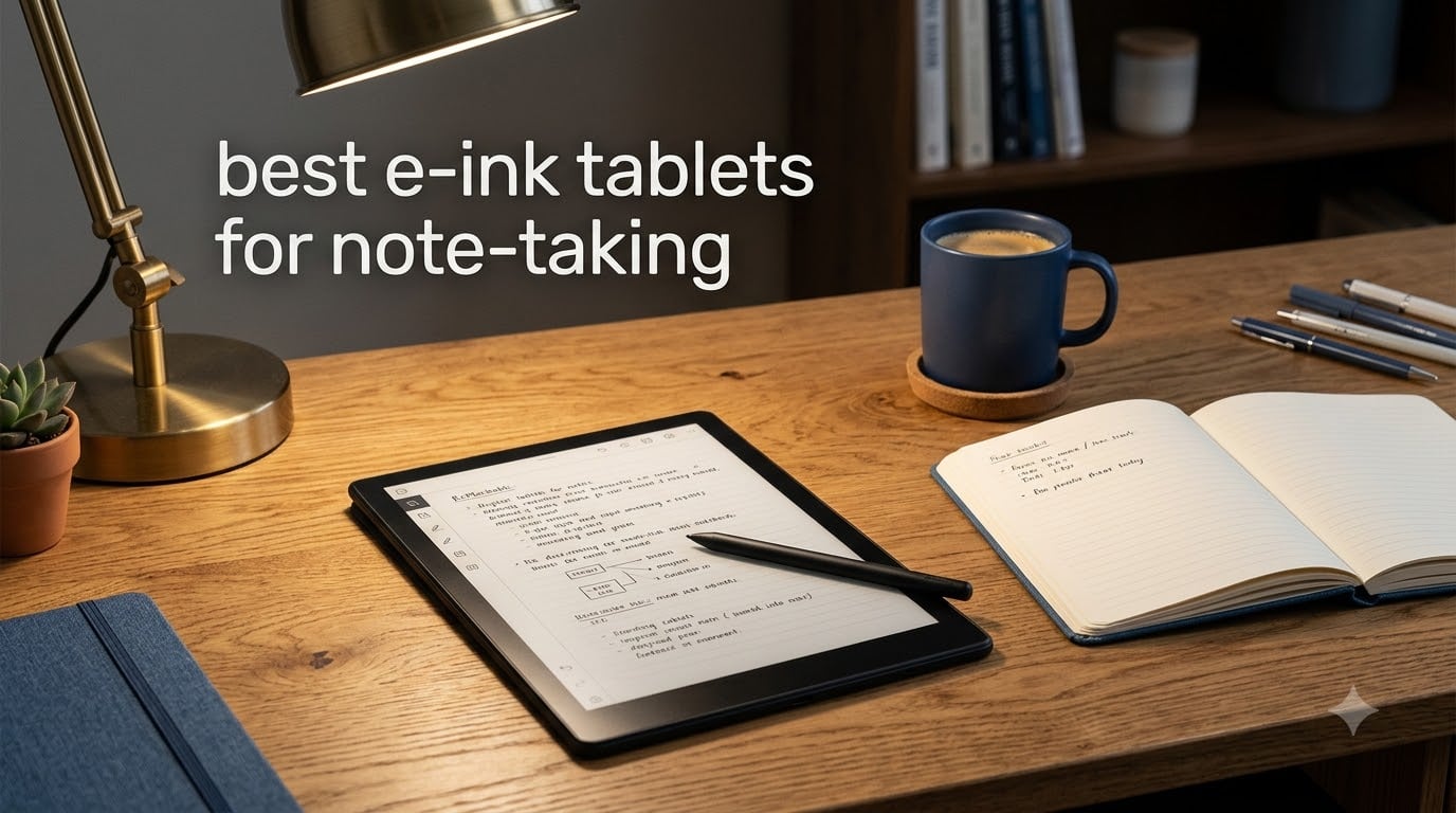 best e-ink tablets for note-taking