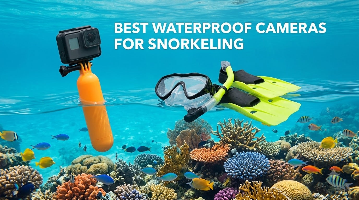 best waterproof cameras for snorkeling