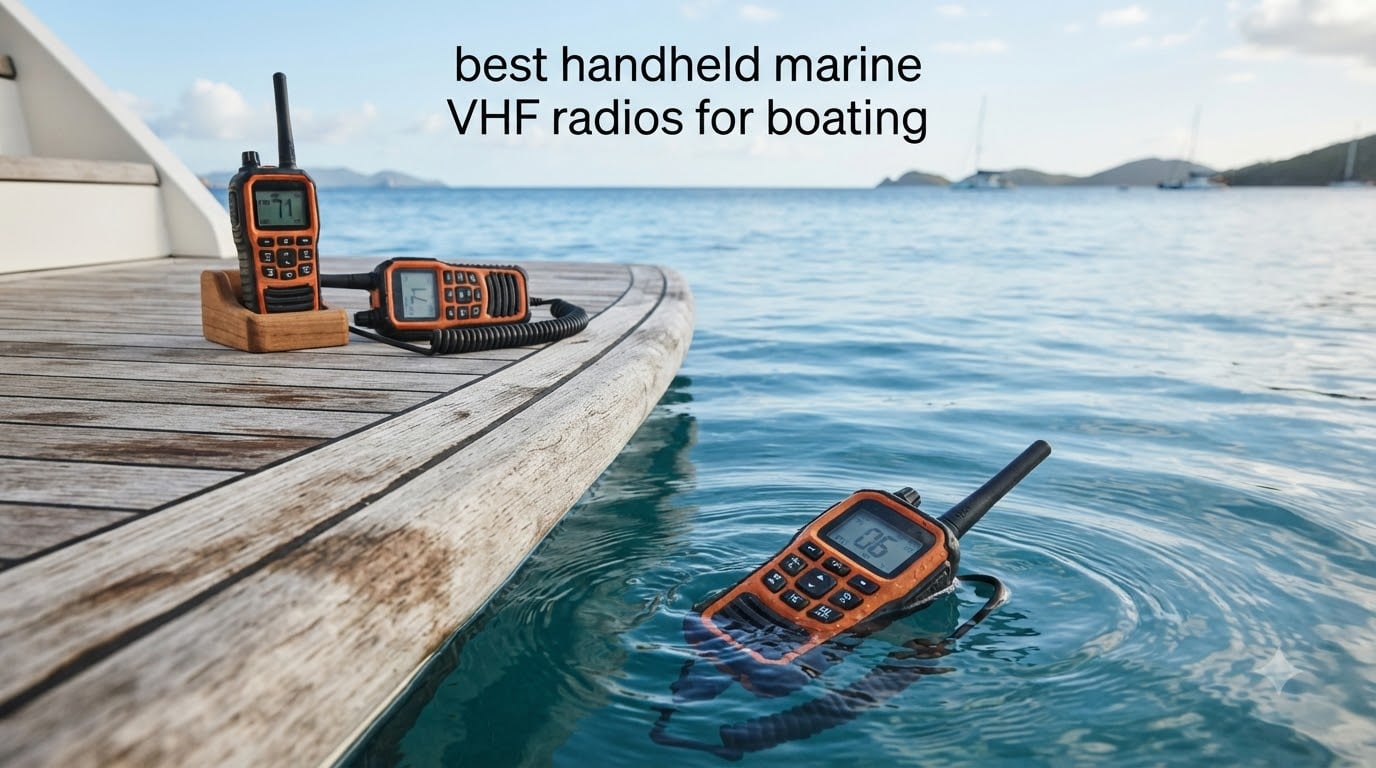 best handheld marine VHF radios for boating