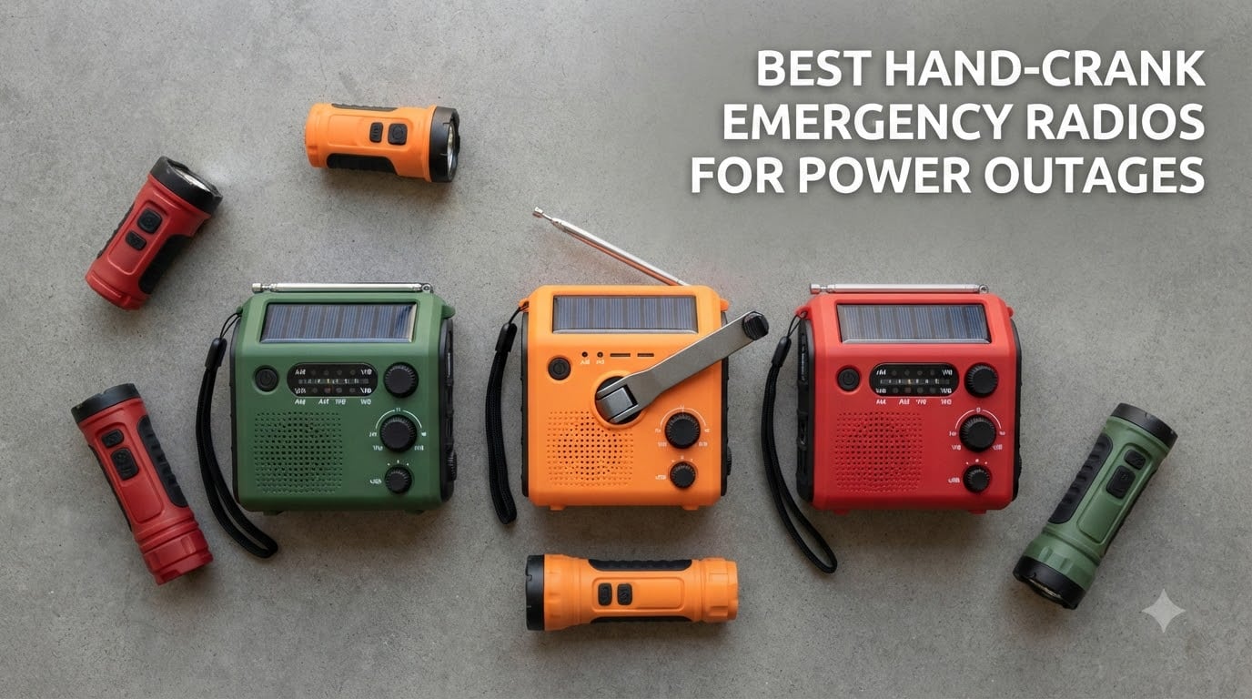 best hand-crank emergency radios for power outages