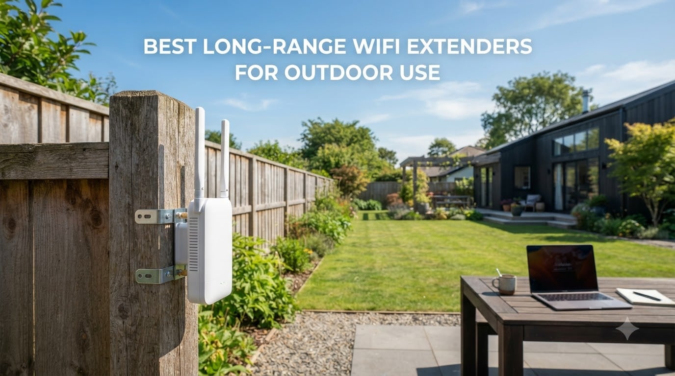 best long-range WiFi extenders for outdoor use