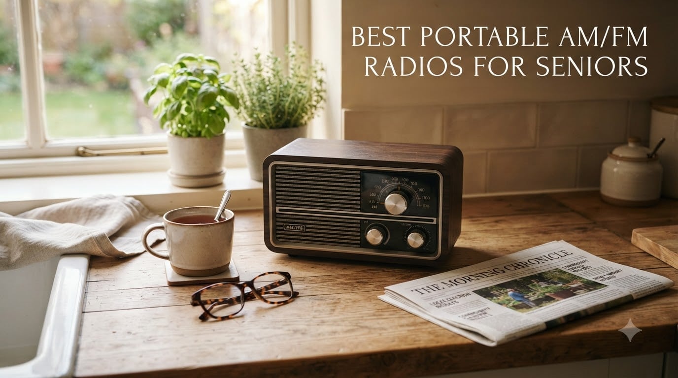 best portable AM/FM radios for seniors
