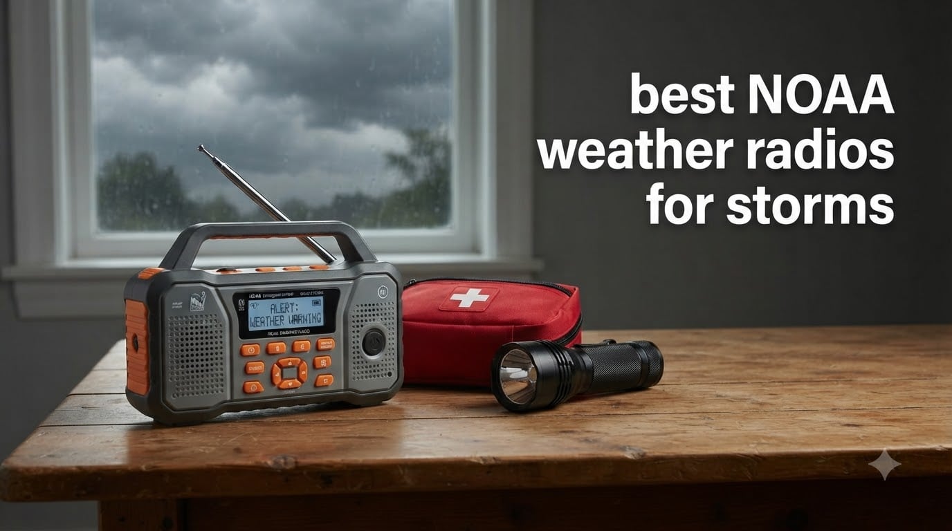 best NOAA weather radios for storms