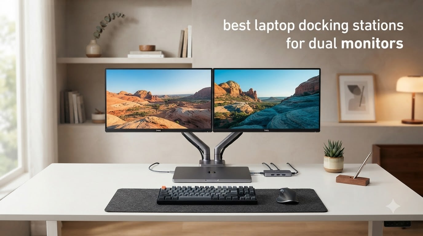 best laptop docking stations for dual monitors